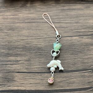 Elegant Dolphin Charm Phone Case Accessory